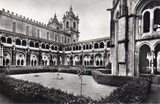 Bilhete postal de Alcobaça, Claustro do Silêncio do Mosteiro | Portugal em postais antigos
