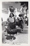Bilhete postal de Nazaré, Costume da aguadeira | Portugal em postais antigos 
