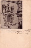 Bilhete postal antigo de Tomar: Janela do capítulo do Convento de Cristo | Portugal em postais antigos
