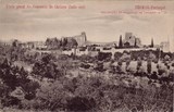Bilhete postal ilustrado de Vista geral do Convento de Cristo, lado sul, Tomar | Portugal em postais antigos