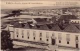 Bilhete postal de Faro: Escola alunos de marinheiros | Portugal em postais antigos