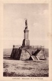 Postais antigos de Covilhã: Monumento a Nossa Senhora da Conceição | Portugal em postais antigos