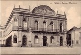 Bilhete postal de Faro: Câmara Municipal | Portugal em postais antigos
