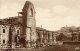 Postal antigo de Coimbra, Portugal: Ruínas de Mosteiro de Santa Clara.