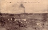 Postais antigos da Mina de S. Domingos - Casa dos Motores a vapor | Portugal em postais antigos
