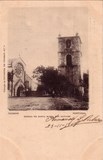 Bilhete postal ilustrado de Tomar: Igreja de Sta Maria dos Olivais | Portugal em postais antigos