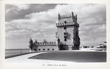 Bilhete postal antigo de Lisboa , Portugal: Torre de Bélem - 140