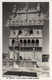 Bilhete postal antigo de Lisboa , Portugal: Torre de Bélem - 157