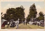 Bilhete postal ilustrado de Moçambique, Avenida da República, Beira | Portugal em postais antigos 
