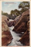 Bilhete postal ilustrado de Moçambique, Cascata do rio Zombe, Chimoio | Portugal em postais antigos 