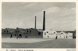Bilhete postal ilustrado de Setúbal, fábrica de conservas | Portugal em postais antigos