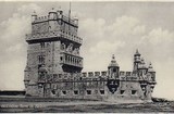 Bilhete postal antigo de Lisboa , Portugal: Torre de Bélem - 119