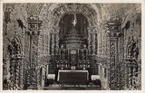 Bilhete postal antigo de Aveiro, Interior da Igreja de Jesus | Portugal em postais antigos
