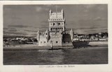 Bilhete postal antigo de Lisboa , Portugal: Torre de Bélem - 147