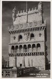Bilhete postal antigo de Lisboa , Portugal: Torre de Bélem - 138