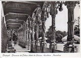 Postal antigo de Buçaco, Portugal: Pormenor do Palace Hotel do Buçaco. Escultura Manuelina.
