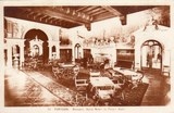 Postal antigo de Buçaco, Portugal: Salão Nobre do Palace Hotel.
