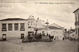 Bilhete postal do Largo das Portas de Moura​, Évora | Portugal em postais antigos