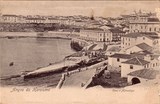 Bilhete postal dos Cais de Alfândega, Angra do Heroísmo, Açores | Portugal em postais antigos