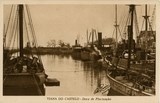 Bilhete postal ilustrado de Viana do Castelo, doca de fluctuação | Portugal em postais antigos
