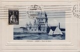 Bilhete postal antigo de Lisboa, Portugal: Torre de Bélem - 84