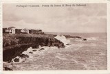 Bilhete postal ilustrado de Cascais, Ponta de Ínsua (à Boca do Inferno) | Portugal em postais antigos 