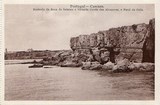 Bilhete postal ilustrado de Cascais, Rochedo da Boca do Inferno | Portugal em postais antigos 