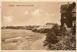 Bilhete postal ilustrado de Cascais, Vista tirada da estrada | Portugal em postais antigos 