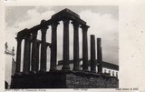 Bilhete postal do ​Templo Romano de Diana, Évora | Portugal em postais antigos