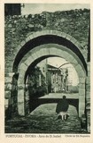 Bilhete postal do Arco de Dona Isabel​, Évora | Portugal em postais antigos