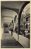 Bilhete postal do Claustro do Convento do Calvário​, Évora | Portugal em postais antigos