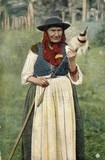 Bilhete postal antigo de Arouca, Costume de Arouca, n°4033 | Portugal em postais antigos