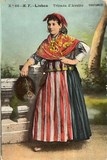Bilhete postal ilustrado de Aveiro, Costume de Tricana d'Aveiro | Portugal em postais antigos