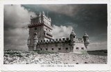 Bilhete postal antigo de Lisboa , Portugal: Torre de Bélem - 154