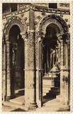 Bilhete postal ilustrado de Tomar, Interior da Charola dos Templários | Portugal em postais antigos 