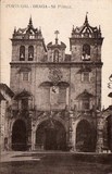 Bilhete postal de Braga, Sé Primaz | Portugal em postais antigos