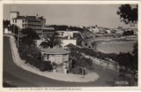 Bilhete postal ilustrado de Um trecho do caminho da estação, Monte Estoril | Portugal em postais antigos 