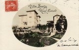 Bilhete postal ilustrado do Monte Estoril, Villa Sarah | Portugal em postais antigos 