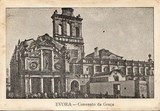 Bilhete postal do Convento da Graça​, Évora | Portugal em postais antigos