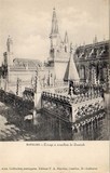 Bilhete postal de Batalha, terraço do Convento | Portugal em postais antigos 