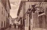 Bilhete postal ilustrado antigo de um Trecho da Rua Direita, Fão | Portugal em postais-antigos.com