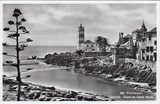 Bilhete postal ilustrado de Cascais, Farol de Santa Marta | Portugal em postais antigos 