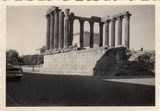 Bilhete postal do Templo Romano de Diana​, Évora | Portugal em postais antigos