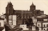 Bilhete postal de Um aspecto da Sé Catedral​ de Évora | Portugal em postais antigos