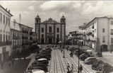 Bilhete postal de Um aspecto da Praça do Giraldo​, Évora | Portugal em postais antigos