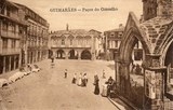 Postal antigo de Guimarães, Portugal: Paços do Concelho | Portugal em postais antigos