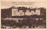 Bilhete postal ilustrado do Salus Hotel - Vidago | Portugal em postais antigos 