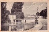 Bilhete postal ilustrado de Tomar: Avenida Marquês de Tomar | Portugal em postais antigos