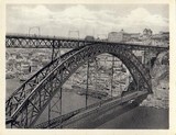 Ponte Dom Luís I°, Porto,  Exposição Colonial Portuguesa, 1934 | Portugal em postais antigos 