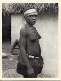 Tipo de Bijagós, Exposição Colonial Portuguesa, 1934, Porto | Portugal em postais antigos 
